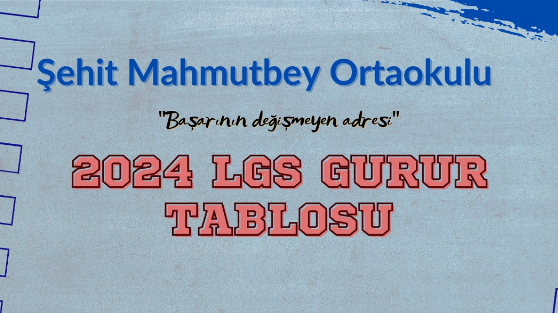 2024 LGS Gurur Tablosu