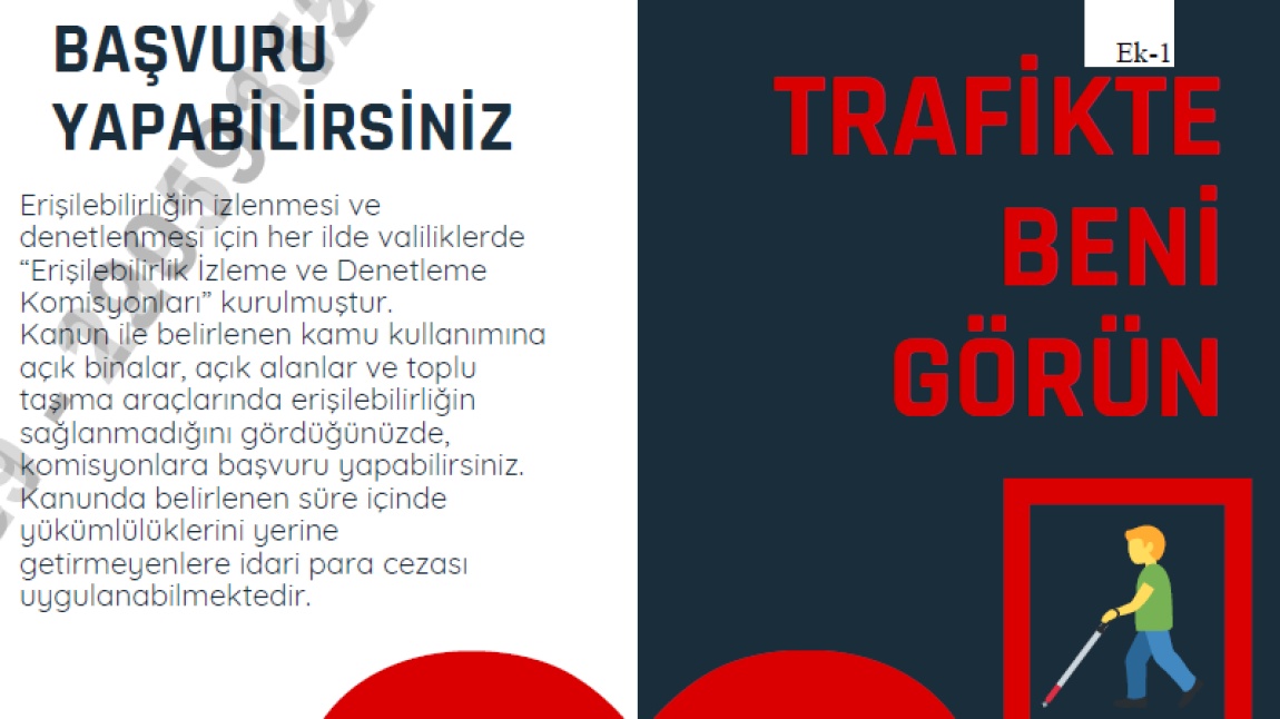 Trafikte Beni Görün